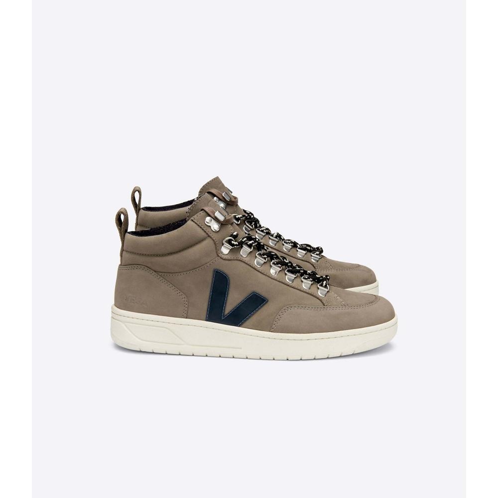 Olive Women\'s Veja RORAIMA NUBUCK High Tops | AU 366AHK